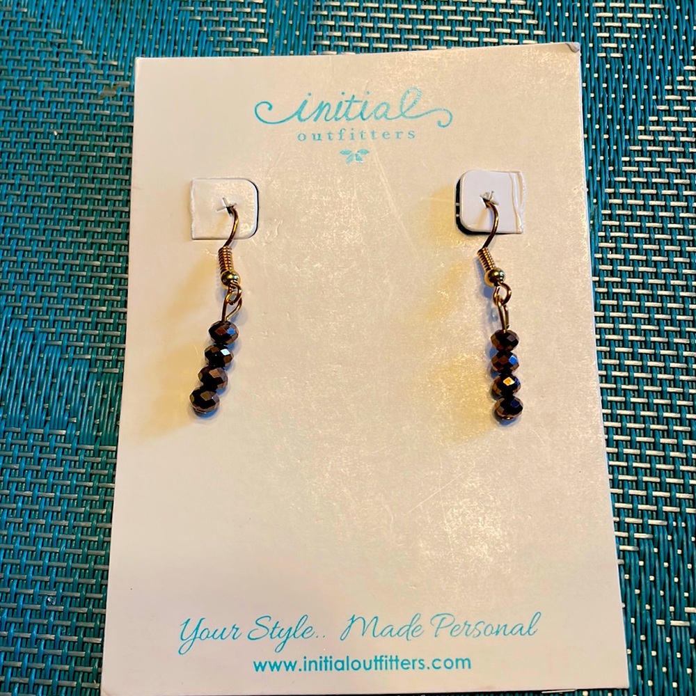 Small stone earrings